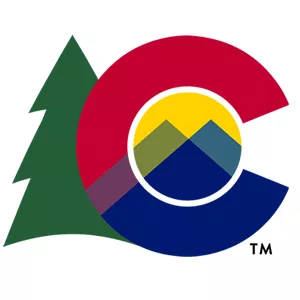 state of Colorado "C" logo with a tree