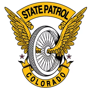 CSP logo with yellow wings and a wheel