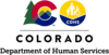 Colorado logo with Colorado Dept of Human Services text